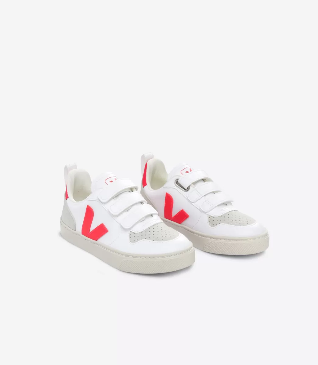 VEJA V-10 CWL WHITE ROSE FLUO<Crianças Vegan | Crianças