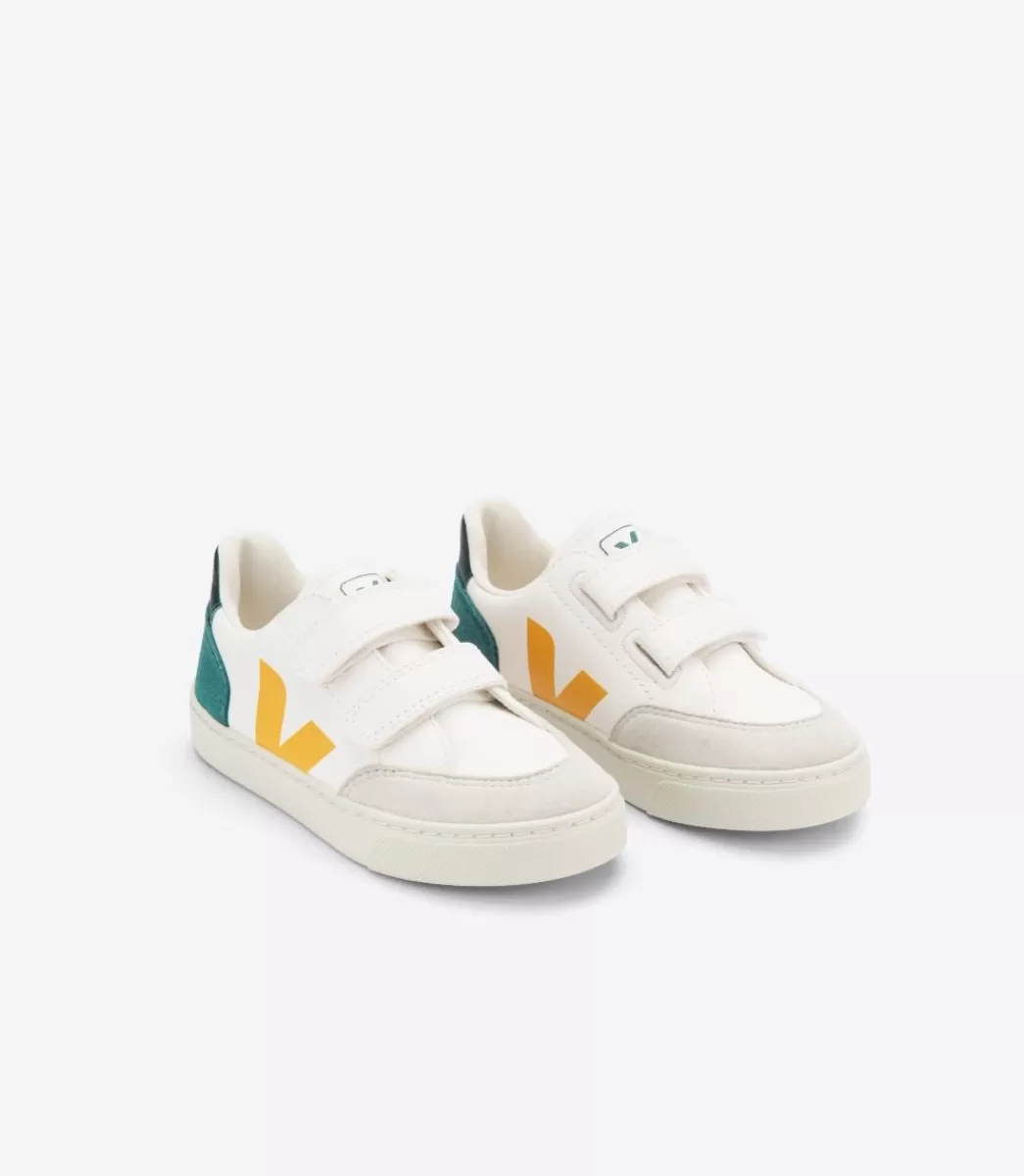 VEJA V-12 LEATHER MULTICO BRITTANY<Crianças Crianças