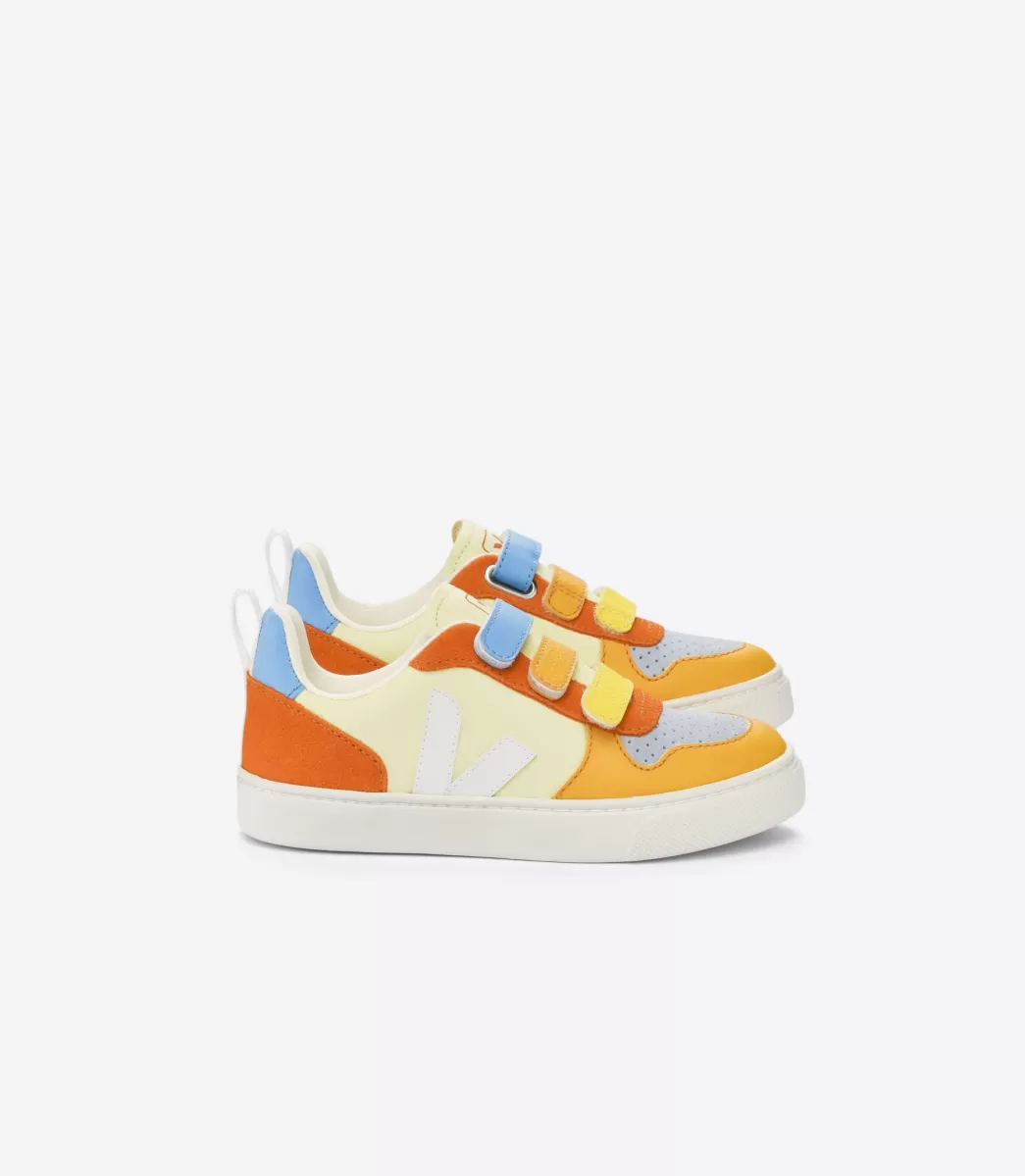 VEJA V-10 LEATHER MULTICO SUN< V-10