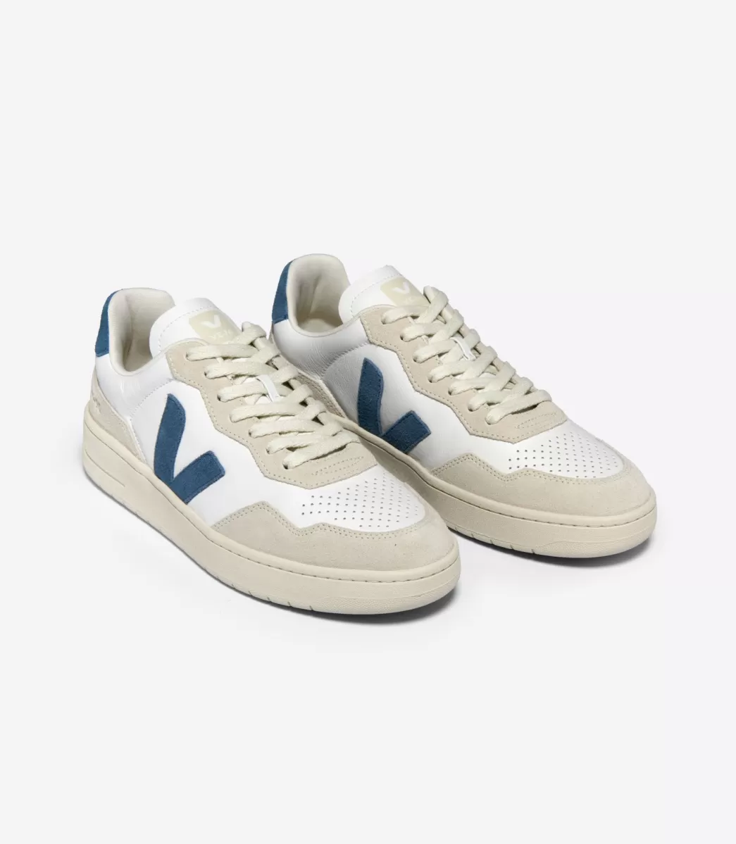 VEJA V-90 LEATHER WHITE CALIFORNIA<MULHER V-90 | V-90