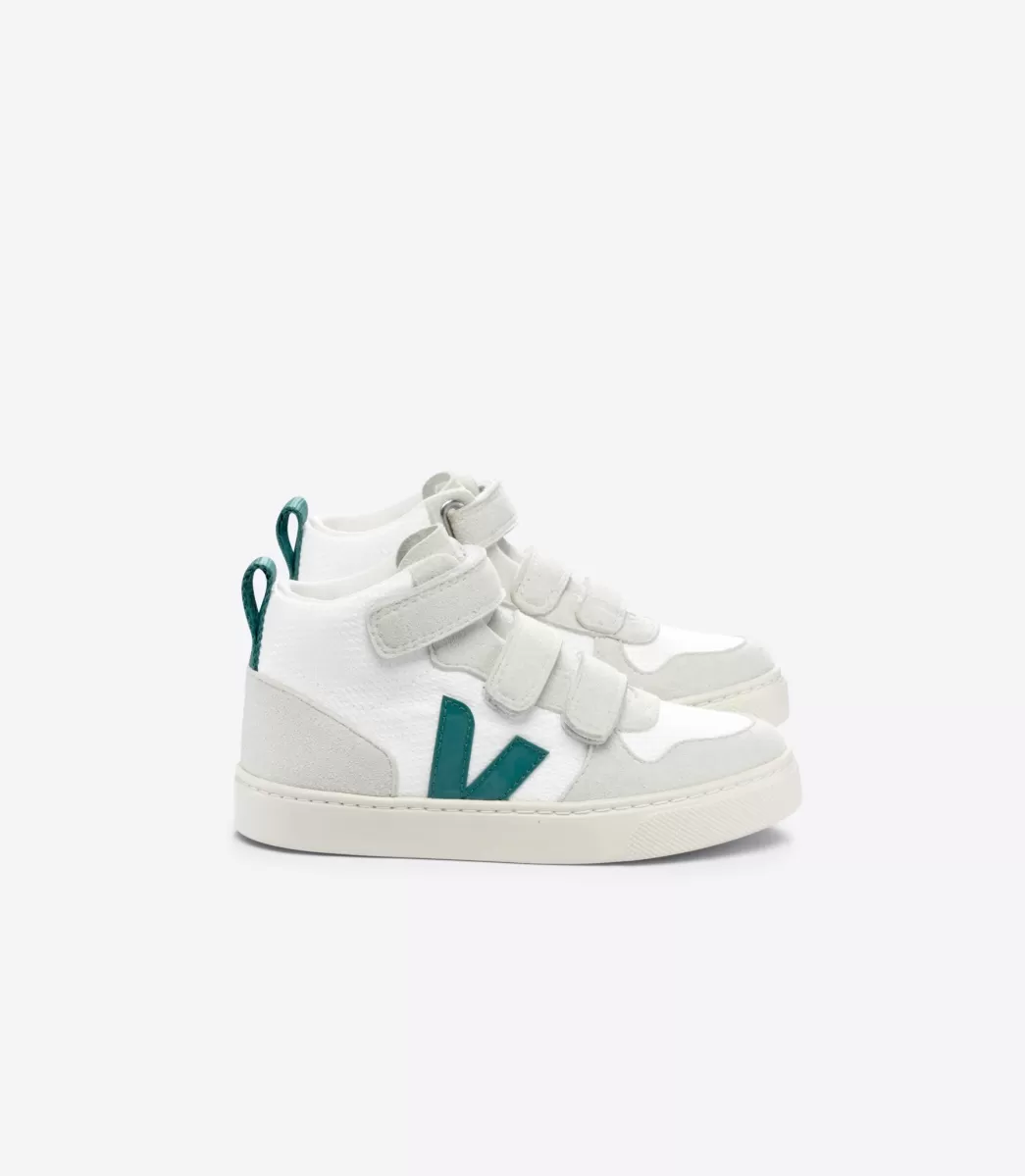 VEJA V-10 MID B-MESH WHITE BRITTANY<Crianças Crianças