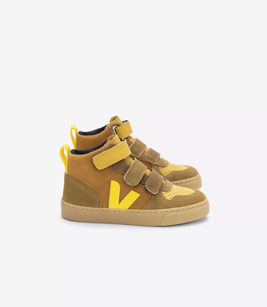 VEJA V-10 MID SUEDE MULTICO CAMEL TONIC< Botas Altas | V-10 Mid