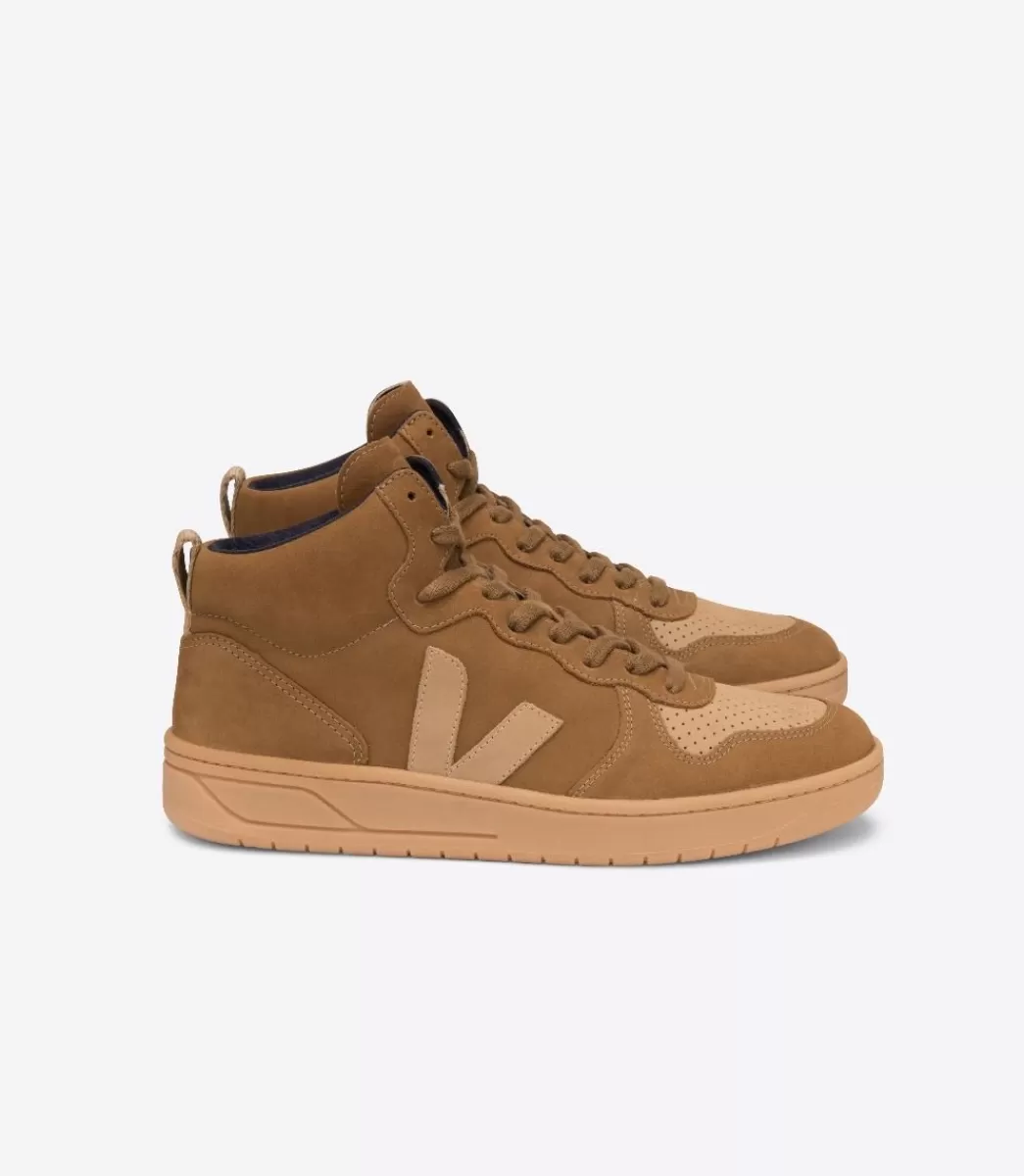 VEJA V-15 NUBUCK CAMEL DESERT<MULHER V-15 | V-15