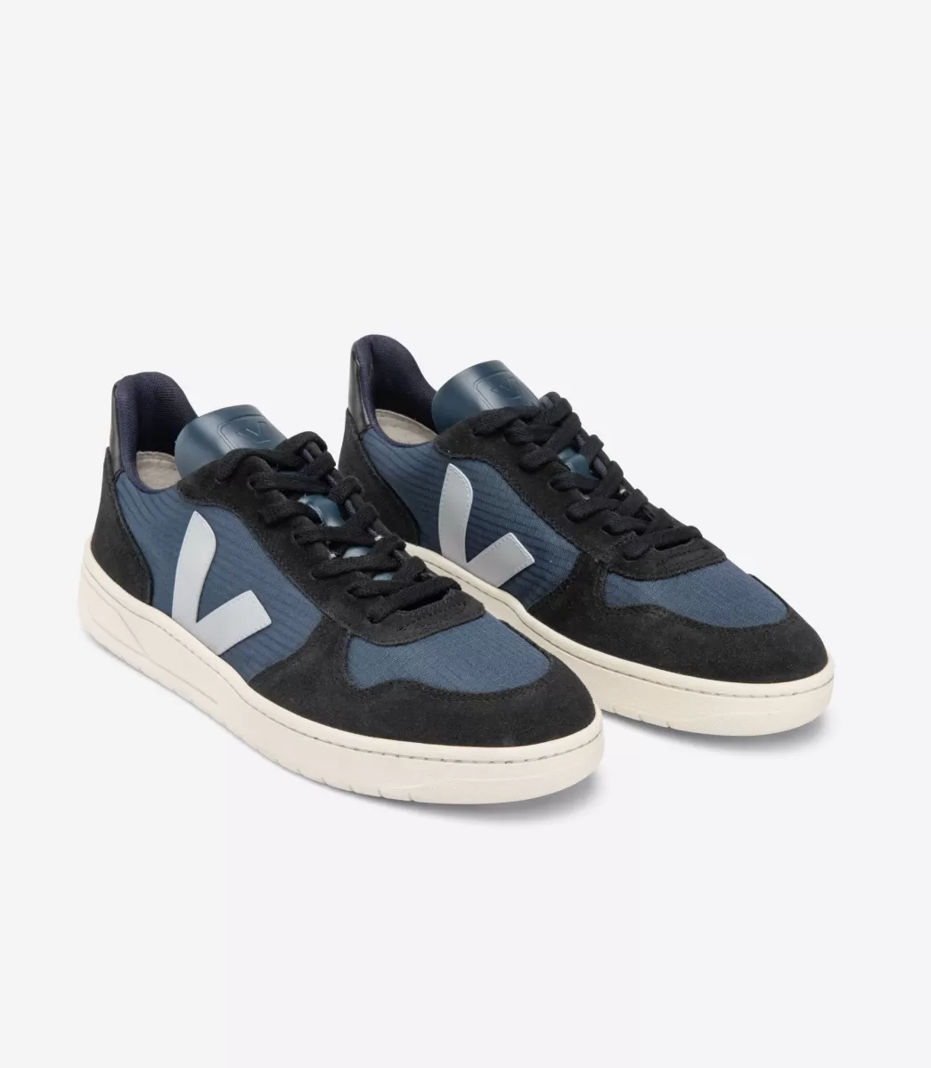 VEJA V-10 RIPSTOP NAUTICO OXFORD GREY BLACK< Adulto