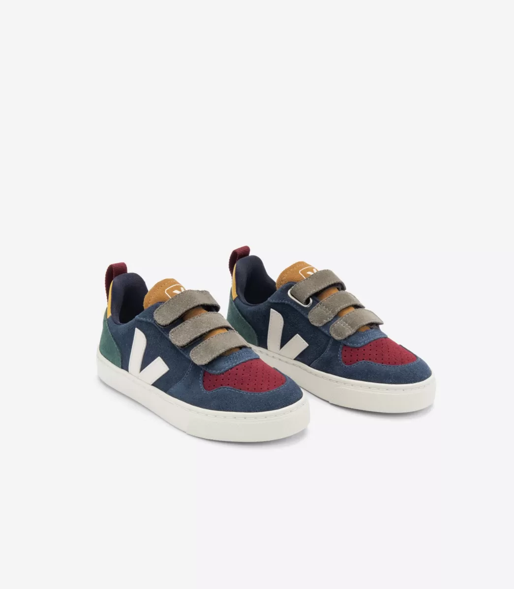 VEJA V-10 SUEDE MULTICO NAUTICO< V-10