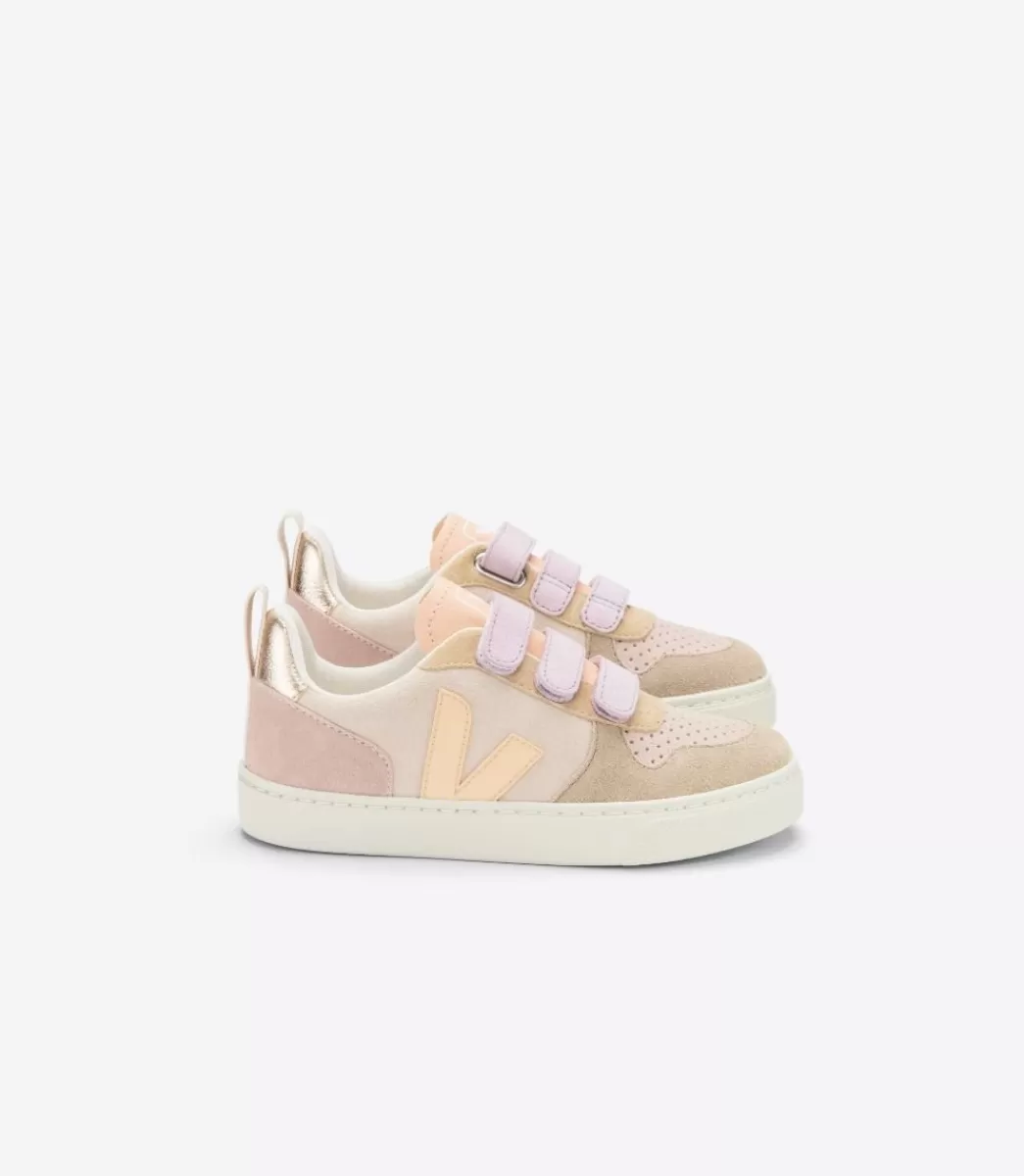 VEJA V-10 SUEDE MULTICO SABLE< V-10