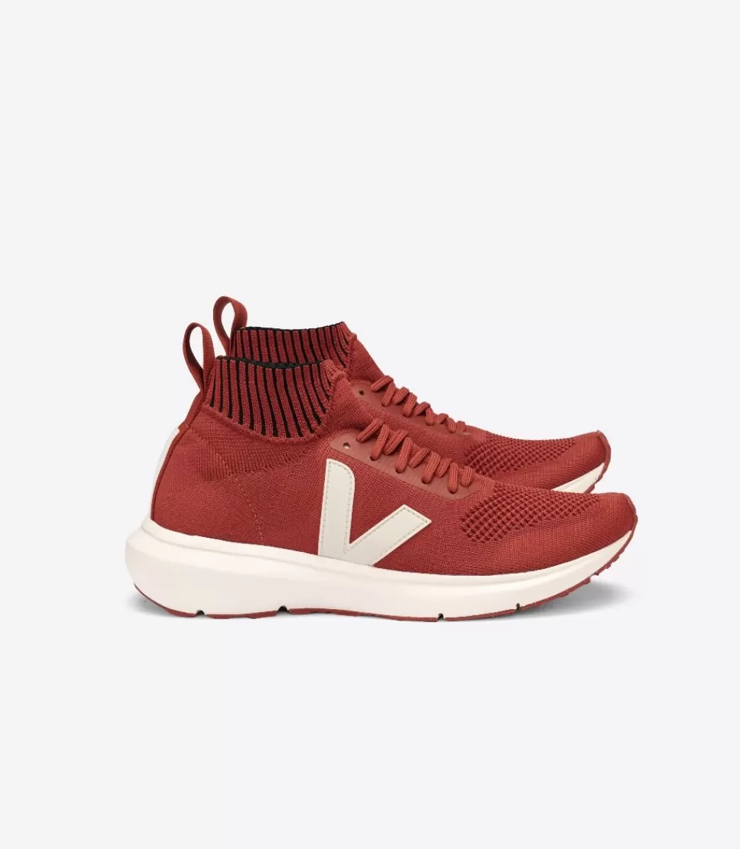 VEJA V-KNIT X RICK OWENS MID RUST< Adulto