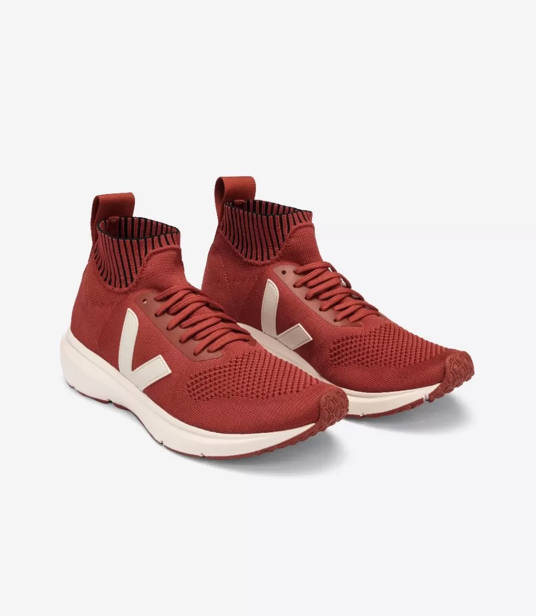 VEJA V-KNIT X RICK OWENS MID RUST< Adulto