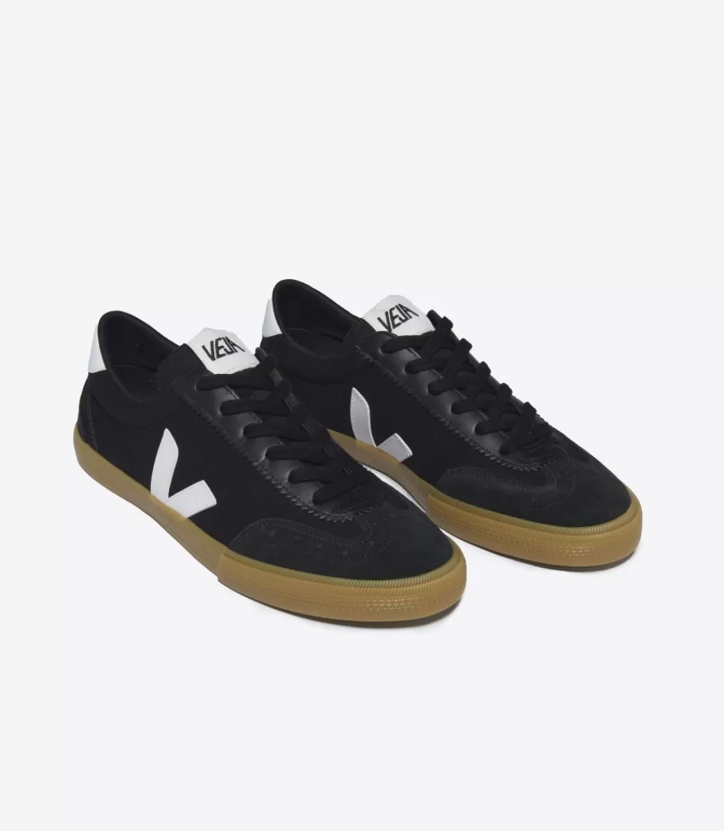 VEJA VOLLEY CANVAS BLACK WHITE NATURAL<MULHER Volley | Volley