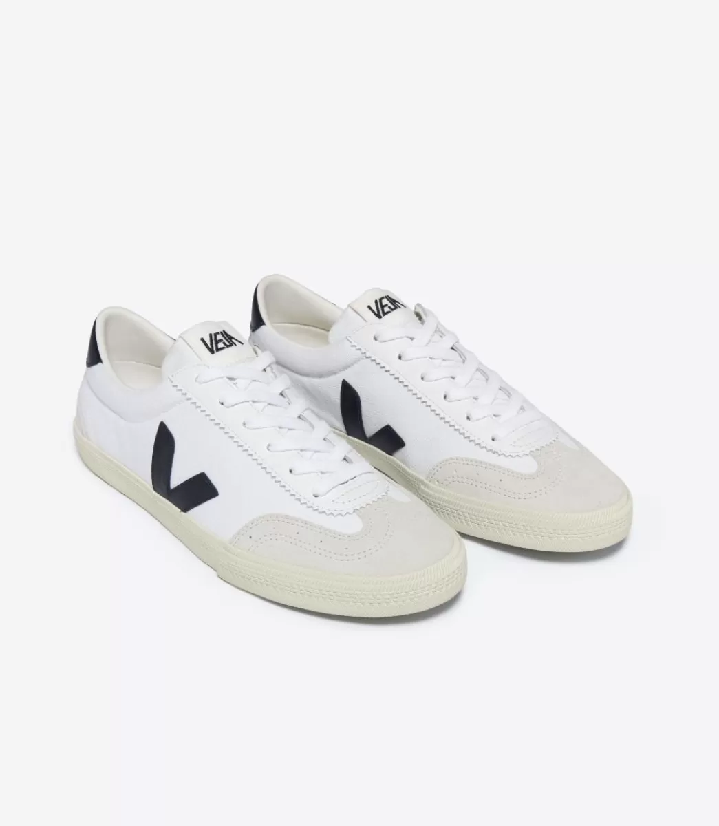 VEJA VOLLEY CANVAS WHITE BLACK<MULHER Volley | Volley