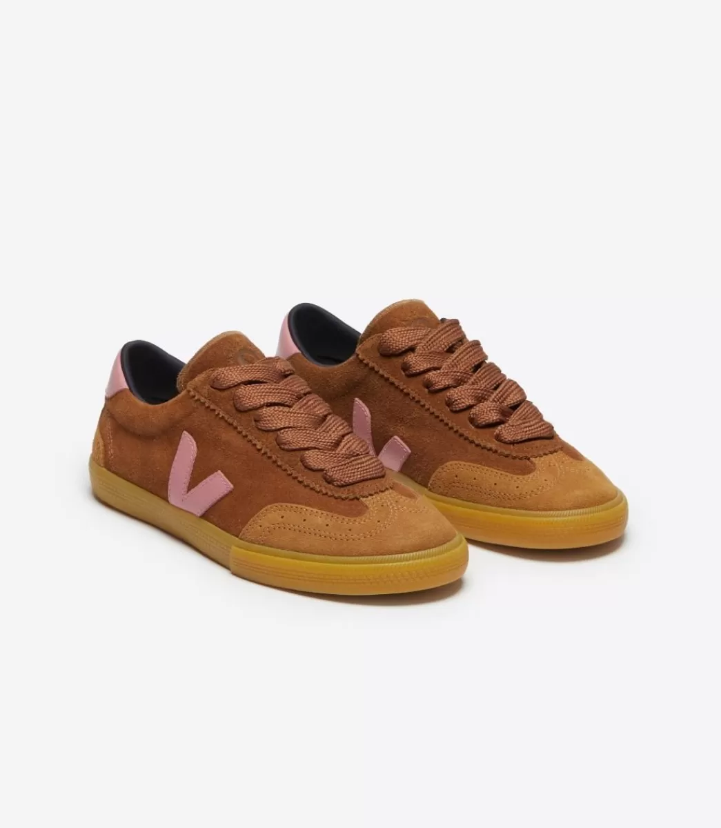 VEJA VOLLEY SUEDE X MAKE MY LEMONADE COGNAC MARY<MULHER Veja X Make My Lemonade | Collab