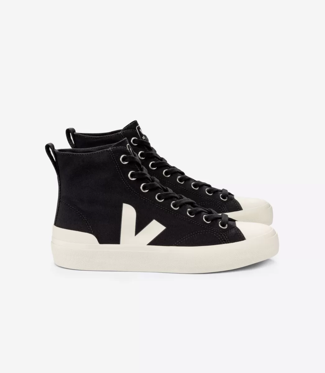 VEJA WATA II CANVAS BLACK PIERRE<MULHER Adulto | Vegan