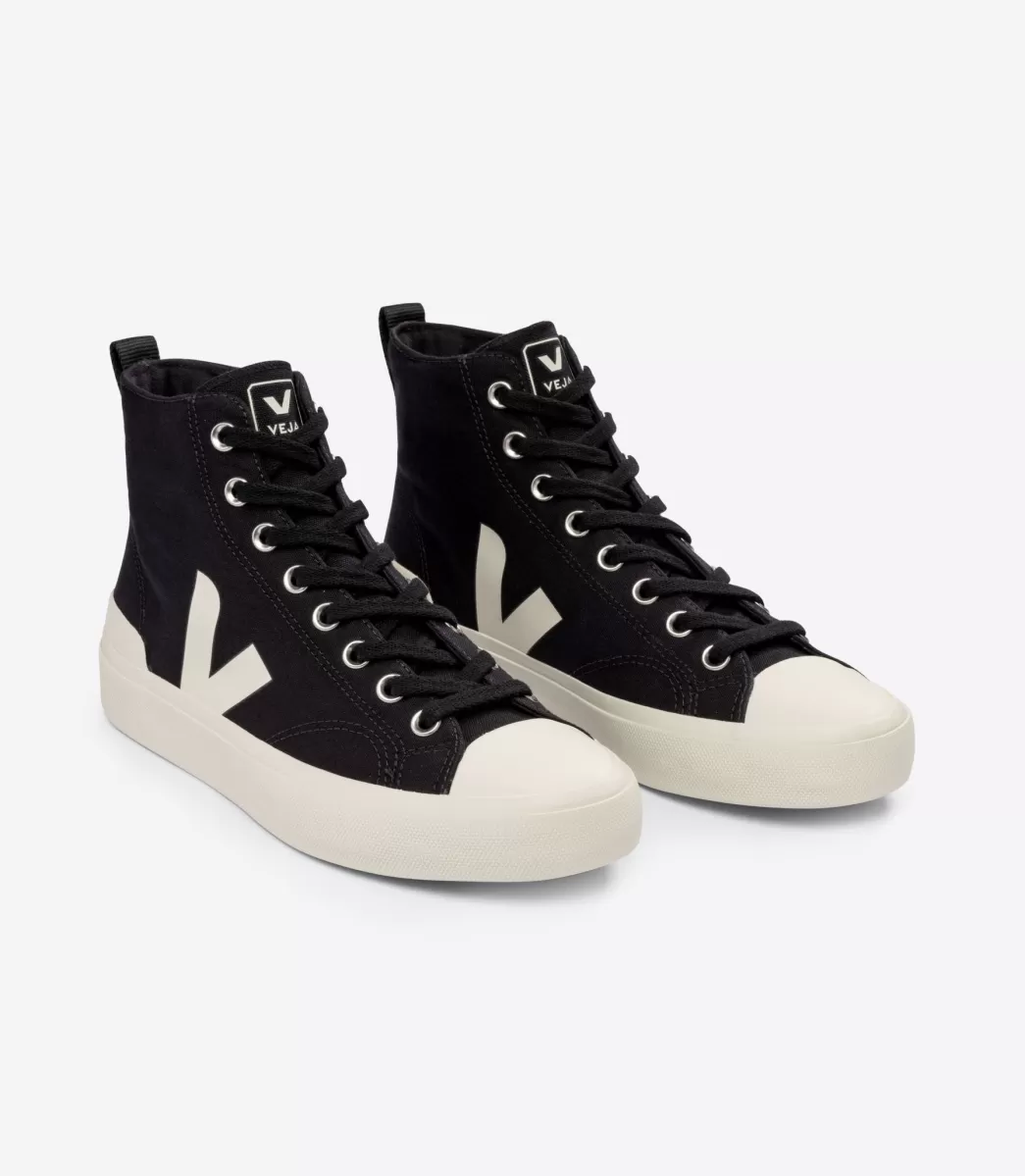 VEJA WATA II CANVAS BLACK PIERRE<MULHER Adulto | Vegan