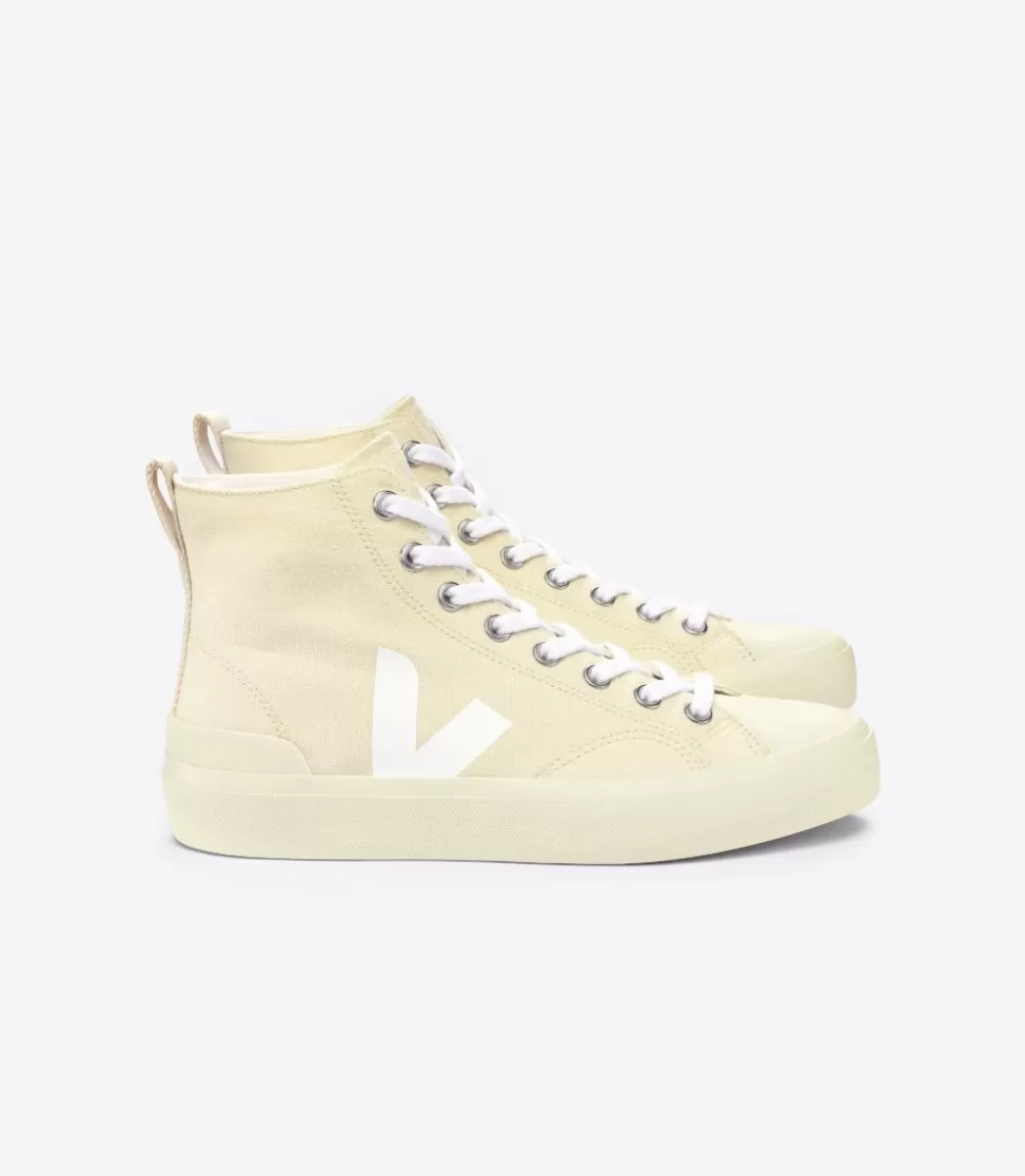 VEJA WATA II CANVAS BUTTER WHITE BUTTER SOLE<MULHER Adulto | Vegan