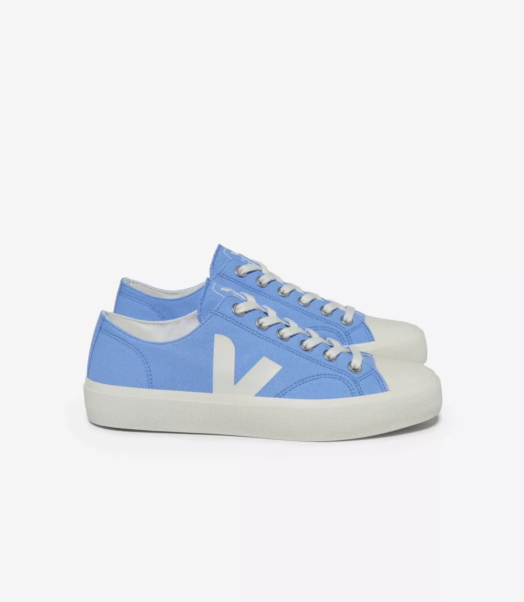 VEJA WATA II LOW CANVAS AQUA PIERRE<MULHER Adulto | Vegan