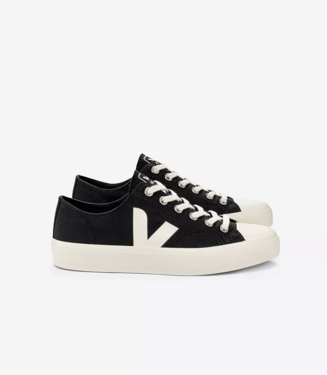 VEJA WATA II LOW CANVAS BLACK PIERRE<MULHER Adulto | Vegan