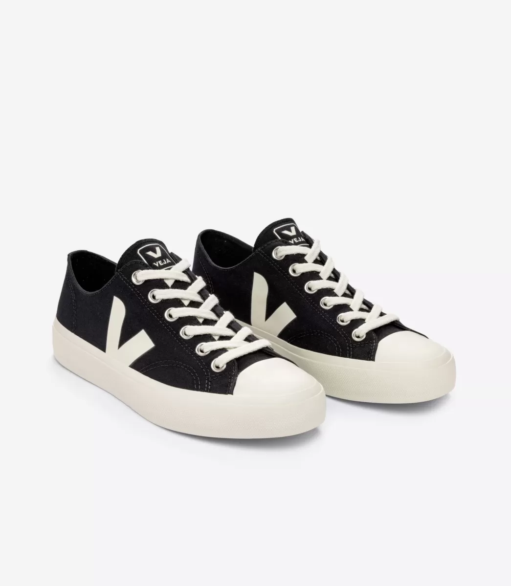 VEJA WATA II LOW CANVAS BLACK PIERRE<MULHER Adulto | Vegan