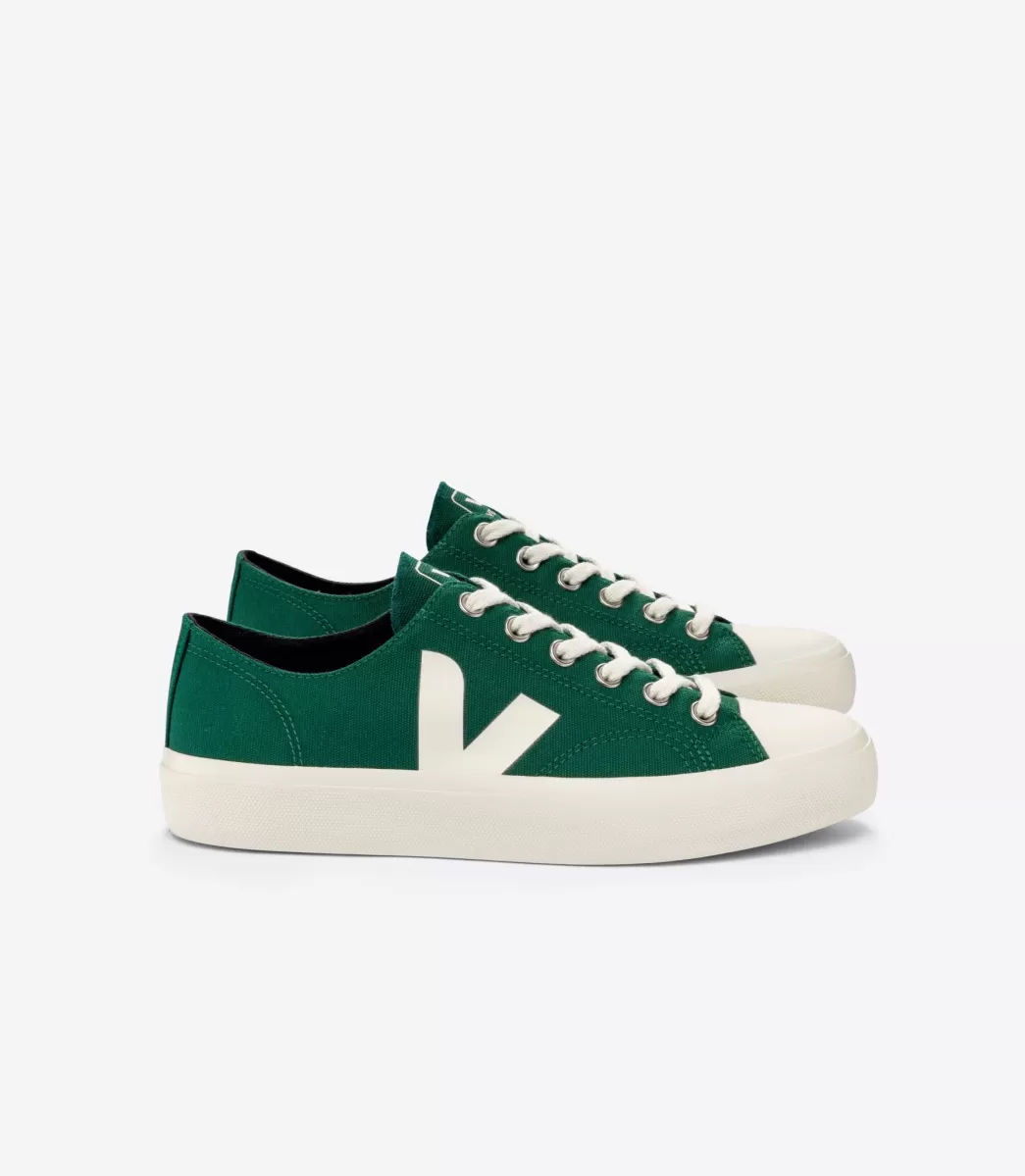 VEJA WATA II LOW CANVAS POKER PIERRE<MULHER Adulto | Vegan