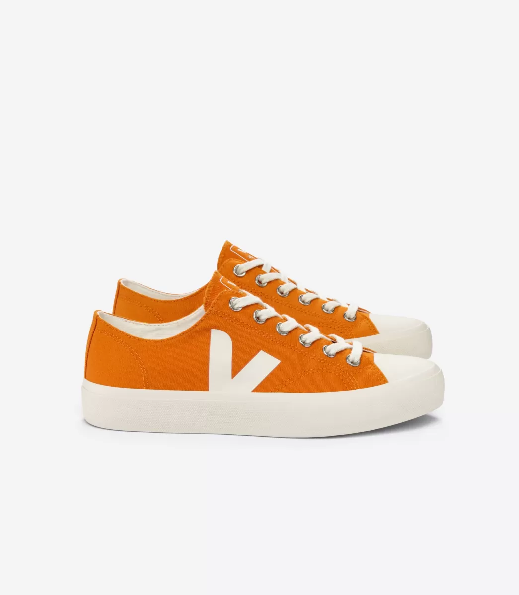 VEJA WATA II LOW CANVAS PUMPKIN PIERRE<MULHER Adulto | Vegan