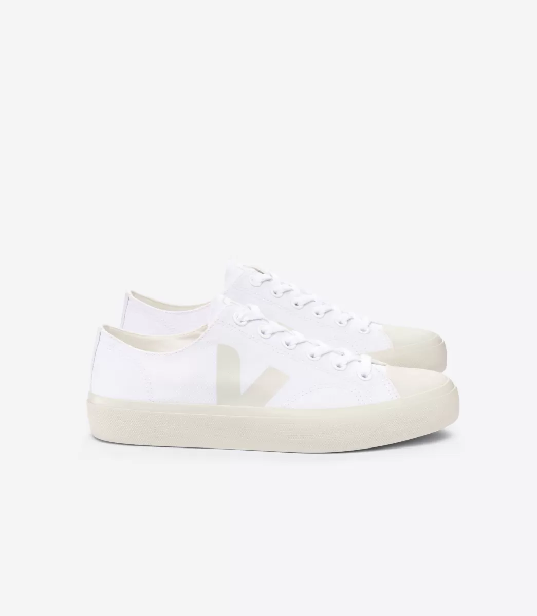 VEJA WATA II LOW CANVAS WHITE PIERRE<MULHER Adulto | Vegan