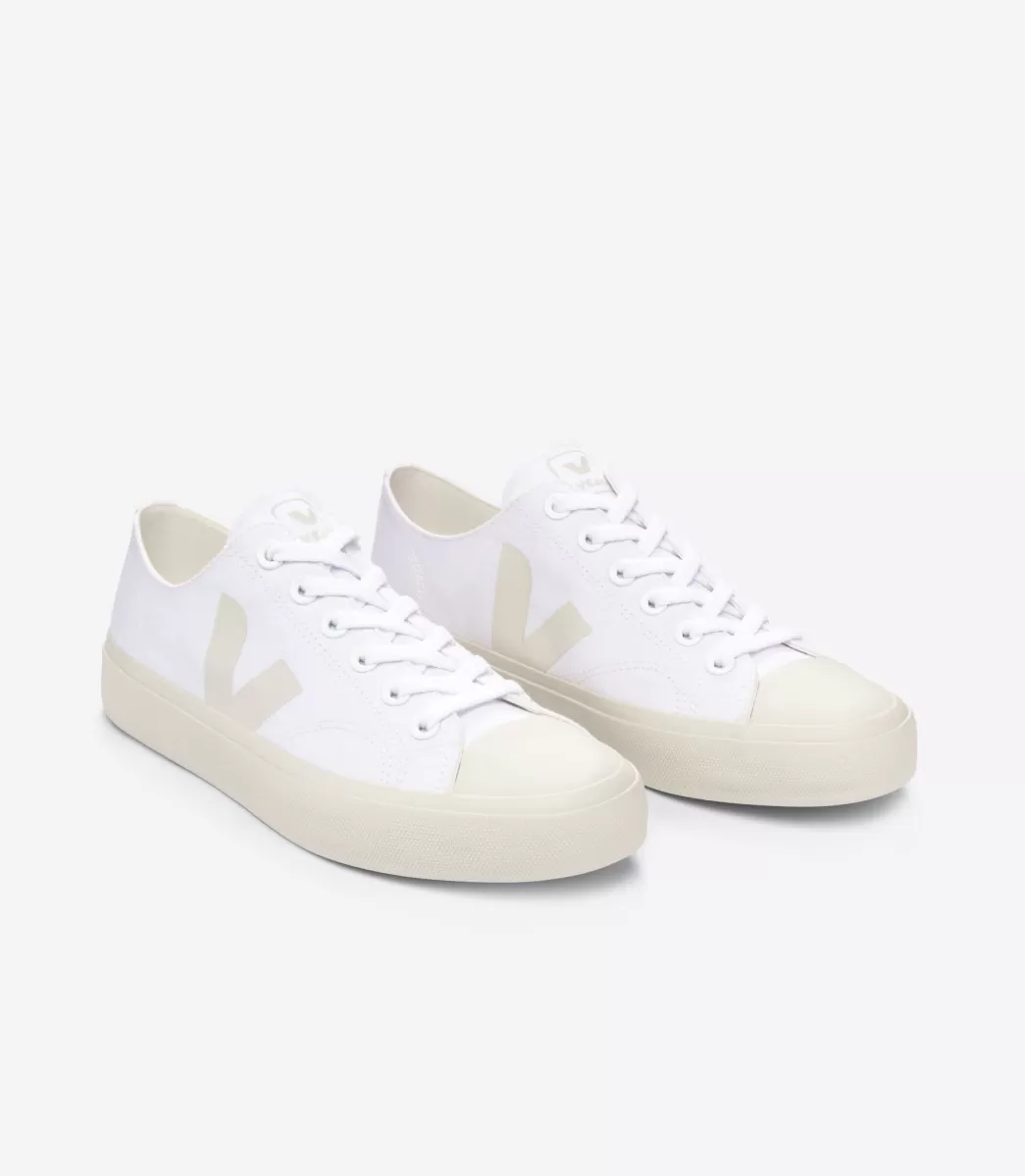 VEJA WATA II LOW CANVAS WHITE PIERRE<MULHER Adulto | Vegan